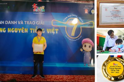 Video: Học sinh đoạt giải Hội thi “Trạng nguyên tiếng Việt”